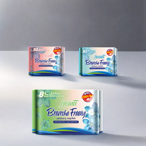 OEM çin tedarikçiler ultra-ince nefes organik pamuk hijyenik pedler kanatlı şekli kadınsı hijyen kadınlar ücretsiz örnekleri - Product Image 4