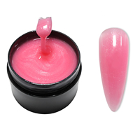 Échantillon gratuit du fournisseur d'ongles en Chine OEM/ODM marque privée 2 en 1 camouflage 10 couleurs gel UV de construction épais et chatoyant