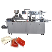 Mesin kemasan Blister krim madu otomatis saus daging PVC PET PS mesin pengisi dan segel Thermoforming