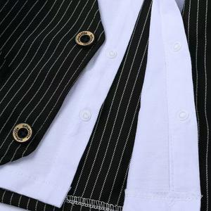 Costume de Cérémonie d'Été pour <span class=keywords><strong>Petit</strong></span> Garçon, <span class=keywords><strong>Gilet</strong></span> à Manches Courtes et Short Deux Pièces, Vêtements pour Bébé - Product Image 5