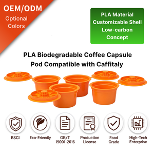 Capsule di <span class=keywords><strong>Caffè</strong></span> Biodegradabili in PLA Compatibili con <span class=keywords><strong>Caffitaly</strong></span>, Vendita Diretta dal Produttore - Product Image 1