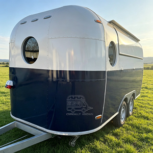 Stainless Steel Concession Trailer Fully Equipped Ice Cream Cart Vendor Mobile Food Truck - Product Image 3