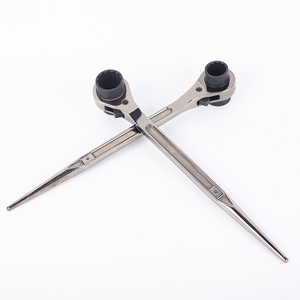 Llave de trinquete de punta fina de níquel negro 10-55 mm, llave manual de extremo ciego bidireccional de alta dureza, directo de fábrica - Product Image 2