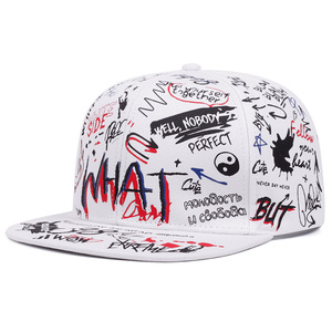 Gorra de Béisbol con Graffiti Artístico Multicolor, Gorra Trucker con Logotipo Bordado Personalizado, Gorra Snapback para Hombre y Mujer, Ropa Urbana Diaria - Product Image 5