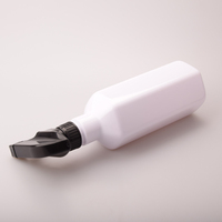 Pompe pulvérisatrice à vis carrée en plastique 28-410 à cliquet avec design sérigraphié pour bouteille de soin du bois, à usage médical