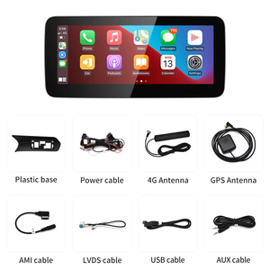 STWEI Snapdragon665 12,3 pouces CarPlay sans fil AUTO Android12 Stéréo GPS de voiture Multimédia pour Benz Classe C W204 NGT4.0 NGT4.5 - Product Image 5