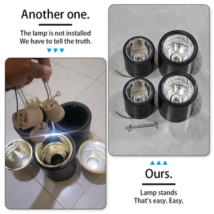 Surface Mounted <strong>Replaceable</strong> Bulb Housing Lighting Downlight Aluminium Down <strong>Light</strong>/ <strong>Ceiling</strong> Spot Lamp/Downlight - Product Image 6