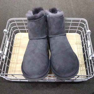 Botas de Invierno Clásicas para Mujer, Diseño Personalizado 2026, Alta Calidad, Casuales, para Interiores y Exteriores, de Satén y Gamuza, con Plantilla de Piel - Product Image 4