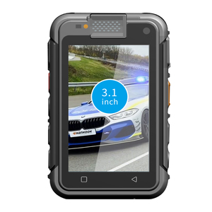 Cámara de Vigilancia Portátil, Grabadora de Video Portátil Android, Cámara Corporal Inteligente Profesional para Seguridad Pública con GPS - Product Image 1