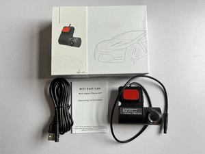 <span class=keywords><strong>360</strong></span> ° xoay ống kính Wifi USB Xe Video ghi đầy đủ HD 1080P Dash Cam HiSilicon chip nguồn nhà máy ADAS trợ lý lái xe màu đen - Product Image 6