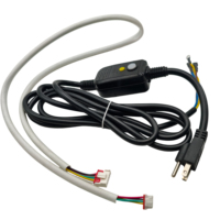 Cableado de Conexión de Energía para Máquinas Expendedoras con Enchufe Estadounidense e Interruptor de Protección Contra Fugas