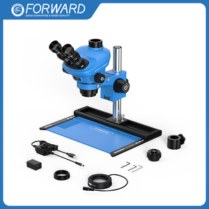 FORWARD X SOPTOP Co-desarrollado con la herramienta de reparación de teléfonos móviles 6.5X-65X Trinocular, microscopio con Zoom <span class=keywords><strong>para</strong></span> reparación de placa <span class=keywords><strong>base</strong></span> - Product Image 6