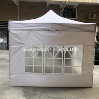 Tonnelle pliante classique en aluminium imperméable pour salon professionnel, chapiteau pop-up