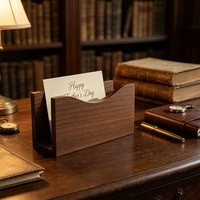 Organizador de Revistas de Madera Personalizado, Archivador, Caja de Almacenamiento de Archivos, Carpeta para Papel de Carta, Adecuado para la Organización de Escritorio y Oficina