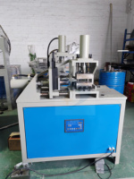 Machine de découpe d'angle hydraulique portable pour tubes en acier inoxydable, machine de poinçonnage d'angle hydraulique, machine de rainurage de tubes hydraulique