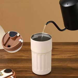Smart Vacuum Flask 316 Stainless Steel Led Temperature Display <b>Tea</b> <b>Infuser</b> Portable Gift Set Thermal Coffee Mug - Product Image 4