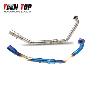 Tubo de sistema de escape de motocicleta de fábrica TEENTOP para cabezal de escape Yahama R125 R15 V3 <span class=keywords><strong>MT15</strong></span> MT125 51mm 2018 ~ <span class=keywords><strong>2019</strong></span> - Product Image 2