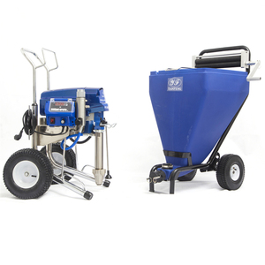 YANFENG Airless Verfspuitapparaat Vat Textuur Hopper 105L <span class=keywords><strong>Putty</strong></span> Emmer Pleistercontainer met 60mm Uitlaat voor Verf en Spachtel - Product Image 2