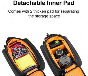 Bolsa de Transporte para Bicicleta de 17L-45L, Bolsa Trasera Impermeable para Portaequipajes de Bicicleta, Muestra Gratis - Product Image 3