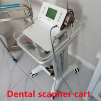 Chariot de scanner d'échographie de clinique dentaire à 2 tiroirs, support pour Instrument de beauté, chariot à ultrasons avec 4 roues