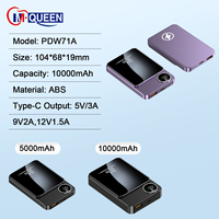 Powerbank Magnetik Mini Nirkabel dengan Layar Digital, Pengisian Cepat, Kapasitas 10000mAh dan 5000mAh untuk Ponsel