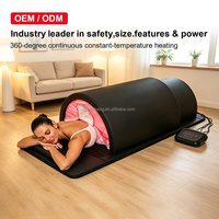 Fitkang 2026 Nouveau Design OEM Commercial Dôme de Sauna 660nm 850nm Lit de Thérapie par Lumière Rouge Premium pour Usage Domestique avec 5 Thérapies en 1