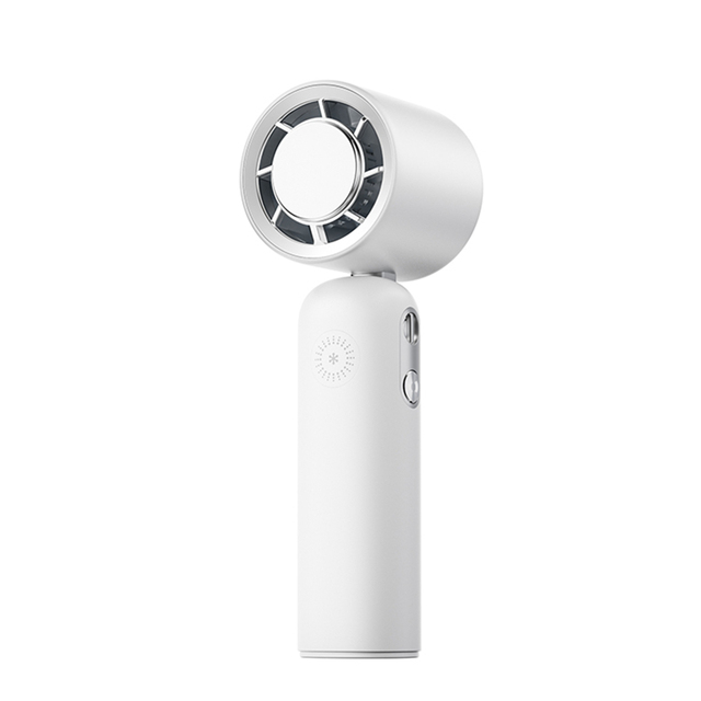 High Performance Electric Mini Portable USB Turbo Fan 4000mAh Rechargeable Outdoor Handheld Wearable Air Cooler 100 Wind Speed
