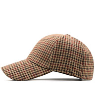 Casquette de baseball à 6 panneaux de style urbain sportif en popeline Oxford avec impression d'image personnalisée de designer, broderie, réglable, unisexe