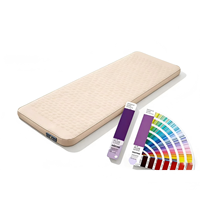 Matelas de camping auto-gonflant 3D avec pompe électrique intégrée, matelas pneumatique en polyester 30D avec revêtement TPU pour la randonnée et le camping