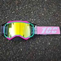 100LK Nouveau style, plus durable, léger, lunettes de sport de plein air, lunettes de cyclisme, lunettes de moto, monture intégrale, verres sphériques remplaçables