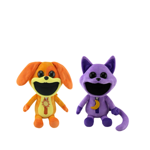 ตุ๊กตาผ้ามอนสเตอร์สีม่วงของเล่นนุ่มยิ้มน่ากลัวตุ๊กตายัดนุ่นของเล่นนุ่มไม่เหมือนใคร - Product Image 5