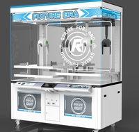Le plus récent distributeur automatique de prix de jeu à double griffe d'OVNI à 2 joueurs avec 100 façons de jouer