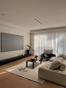 <span class=keywords><strong>Rideaux</strong></span> en tissu fantaisie électriques <span class=keywords><strong>pour</strong></span> salon et balcon cloison de fenêtre intelligente stores verticaux écran technique uni - Product Image 4