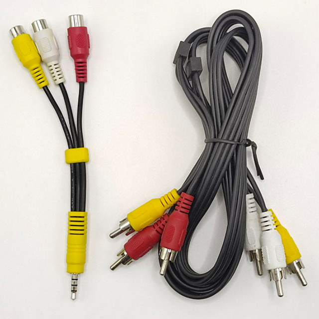 New high-quality tinned copper audio stereo connection cable computer headphone cable and cable assembly