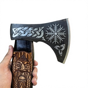 Hacha Vikinga Multifuncional de Acero Inoxidable 2026, Hecha a Mano con Funda Estilo Vikingo para Uso en Exteriores, Venta al Por Mayor - Product Image 5