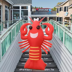 <span class=keywords><strong>Ballon</strong></span> gonflable en PVC, <span class=keywords><strong>grand</strong></span> homard publicitaire de 5 m, décoration attrayante pour <span class=keywords><strong>restaurant</strong></span>, mascotte pour entreprise de fruits de mer - Product Image 6