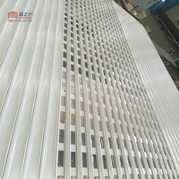 Porte à enroulement ventilée en alliage d'aluminium 36*24, porte de sécurité à lamelles électriques avec trous de ventilation pour garage, atelier, extérieur