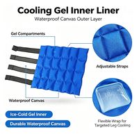 Bottes de compression réutilisables en gel OEM pour chevaux – Thérapie par le froid pour les membres inférieurs (genou, cheville, hock)