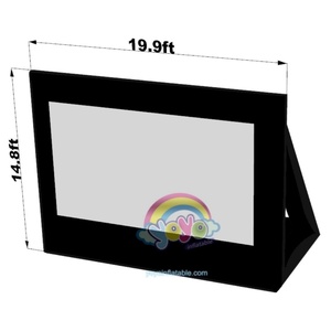 <b>Large</b> <b>inflatable</b> movie screens, outdoor <b>inflatable</b> projection screens, <b>inflatable</b> movie screens for water park venues - Product Image 2