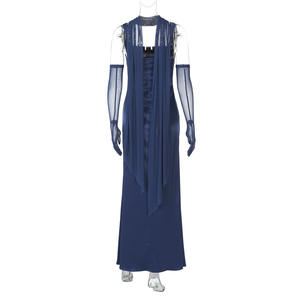 <span class=keywords><strong>Robe</strong></span> <span class=keywords><strong>longue</strong></span> moulante décontractée pour femme à fines bretelles, élégante et sexy, nouvelle collection <span class=keywords><strong>été</strong></span> 2026 - Product Image 6