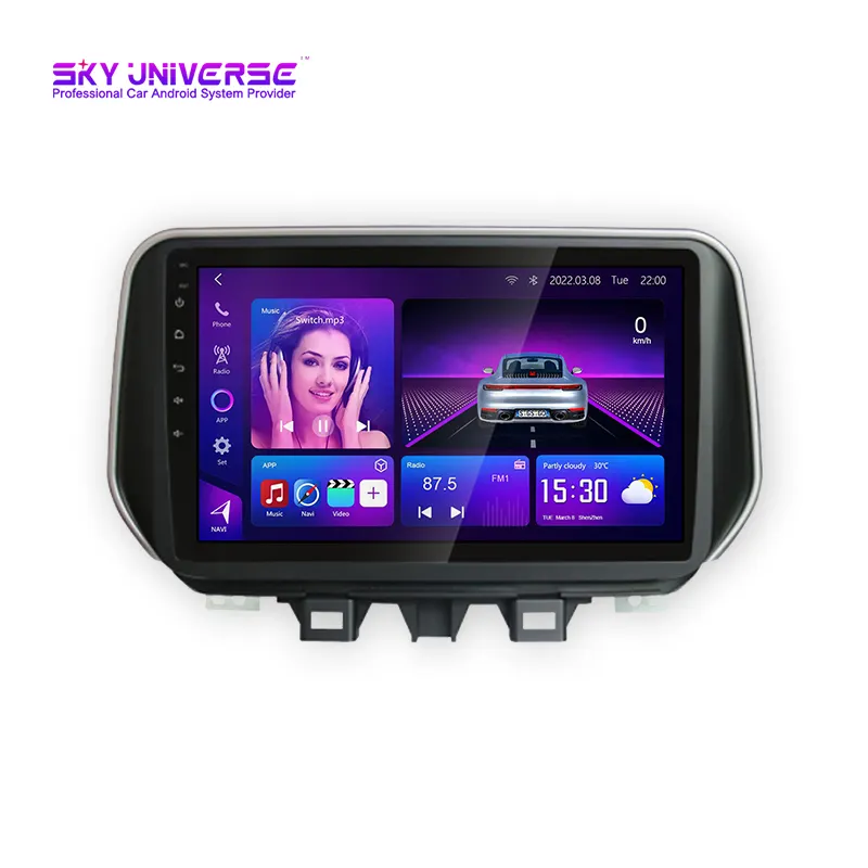 8 Core Android Car multimedia Player for 9" Hyundai New Tucson/ IX35 2018 2019 radio GPS navigation BT Mirror link DSP CarPlay