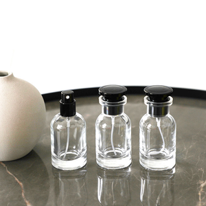 ขวดน้ำหอมแบบเติมได้ขวดน้ำหอมแก้วใสหรูหราออกแบบได้ตามที่ต้องการ - Product Image 3