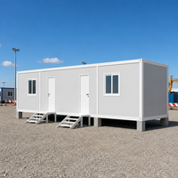Villa mobile préfabriquée haut de gamme contemporaine, maisonnette modulaire, maisonnette d'appoint déplaçable, studio de jardin, cabane, hôtel, centre commercial