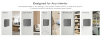 Interruptor de Pared Inteligente Zigbee 2 en 1 con Cable Neutro y Sin Cable Neutro Golden Security G3 2026, Botón Físico, Compatible con Alexa