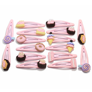 14*48มม.ขนมหวานรูปร่างเช่น Tiny Miniature ลูกปัด Hairpin สำหรับเด็ก/หญิง/ผู้หญิงทุกวันผมความงามตกแต่ง - Product Image 6