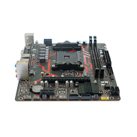 Carte Mère PC AMD Ryzen Gaming AM4 A320 Double Canal Placa Mae DDR4 32Go USB 3.2 pour Ordinateur de Bureau A320M