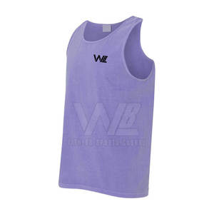 Camiseta sin mangas de algodón de verano de nuevo diseño para hombre, ropa de gimnasio lisa, camisetas de culturismo a la venta, OEM disponible - Product Image 2