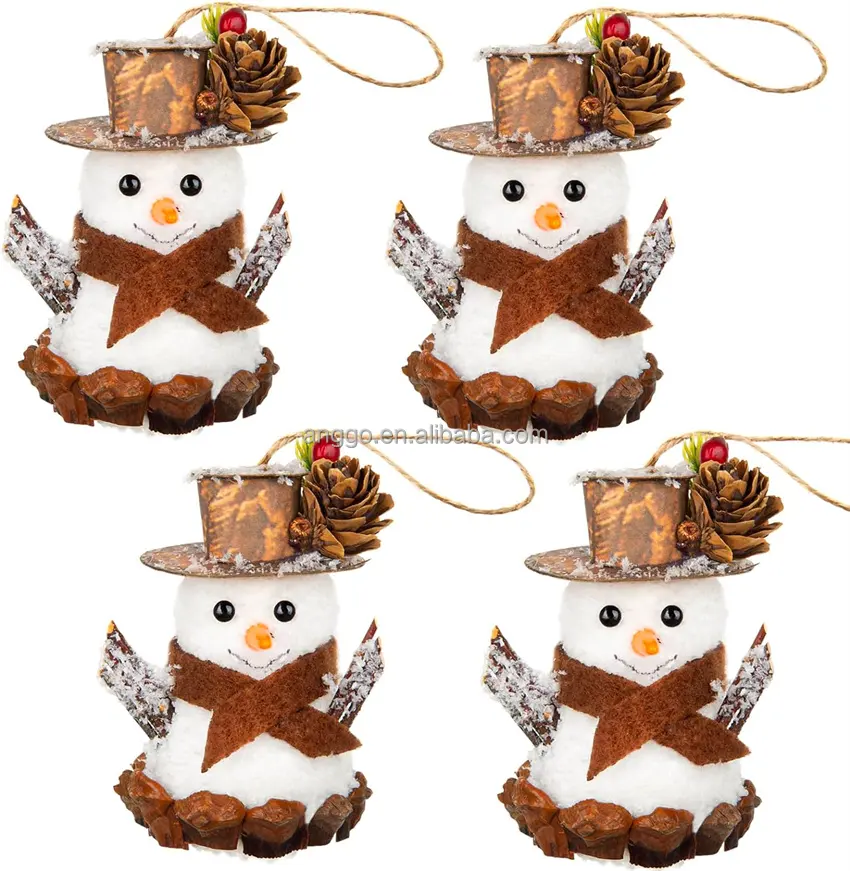 Handmade Cây giáng sinh kỳ nghỉ nhà dứa Owl thủ công người tuyết trang trí nguồn cung cấp bên đám cưới treo tường