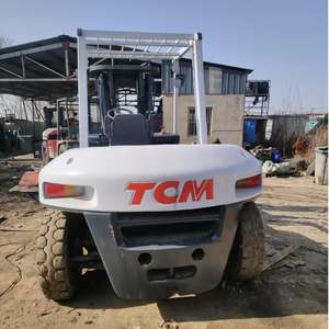 Montacargas Japonés con Motor Diésel de 5, 6 y 7 Toneladas, Configuración Alta, Modelo TCM FD70, Desplazador Lateral Hidráulico, Mástil de Dos Etapas, Sólido - Product Image 6