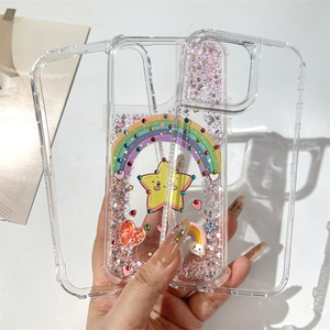 3 Trong 1 Đầy Màu Sắc Long Lanh Dễ Thương 3D Búp Bê Phụ Kiện Không Thể Phá Vỡ Điện Thoại Di Động Trường Hợp Đối Với iPhone 17 Không Khí - Product Image 5